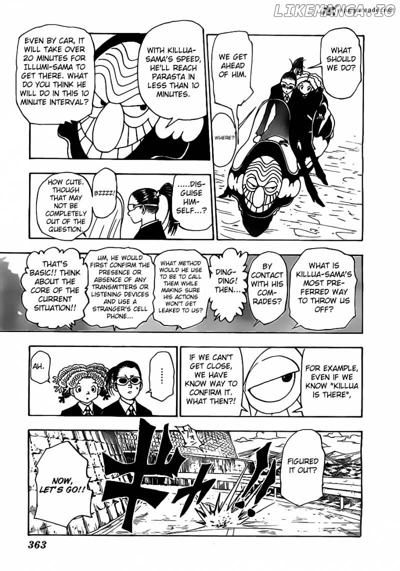 Hunter x Hunter, Chapter 328 image 07